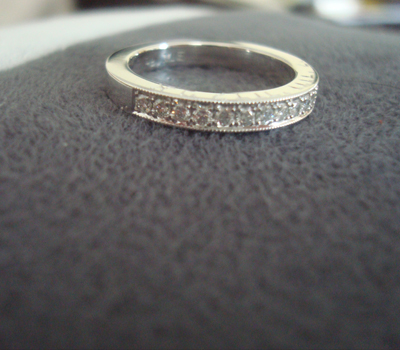 Picked up my wedding band today! Ring porn! :  wedding Ring4