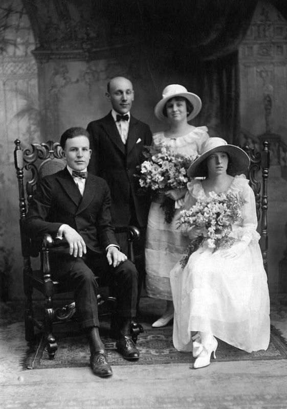 Do you have any pictures of your parents' wedding? : wedding Great Grandparents