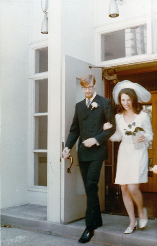Do you have any pictures of your parents' wedding? : wedding Parents