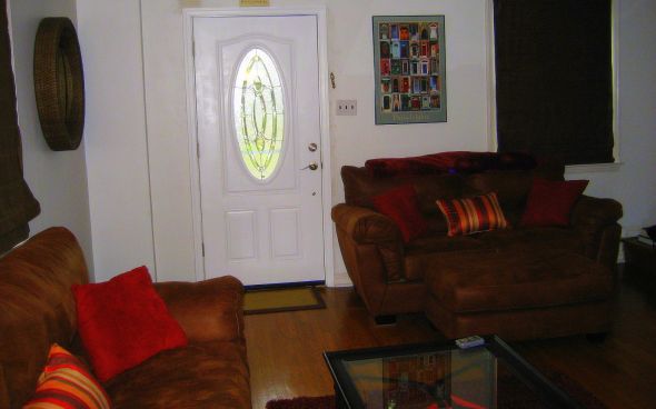 Show me your living room! :  wedding Front Door 1
