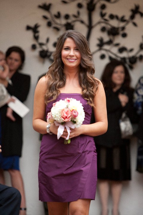 curls/waves day-to-day look :  wedding hair curls wavy hair style Cass