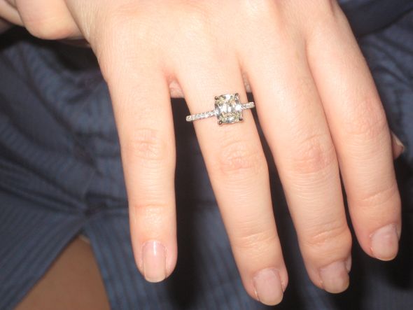 Engaged 1.21.10 !!! My Cushion Cut :  wedding 002