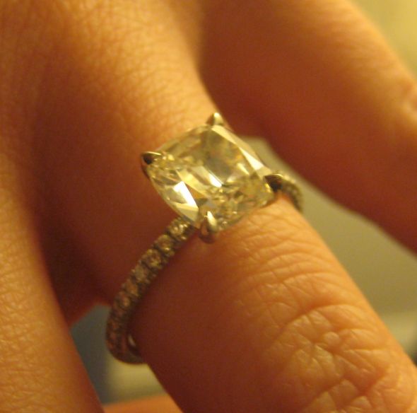 Engaged 1.21.10 !!! My Cushion Cut :  wedding Eng6