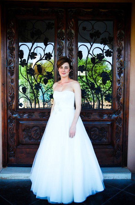 I got my Dress!!! .. Davids Bridal : wedding Door Front Wedding Dress