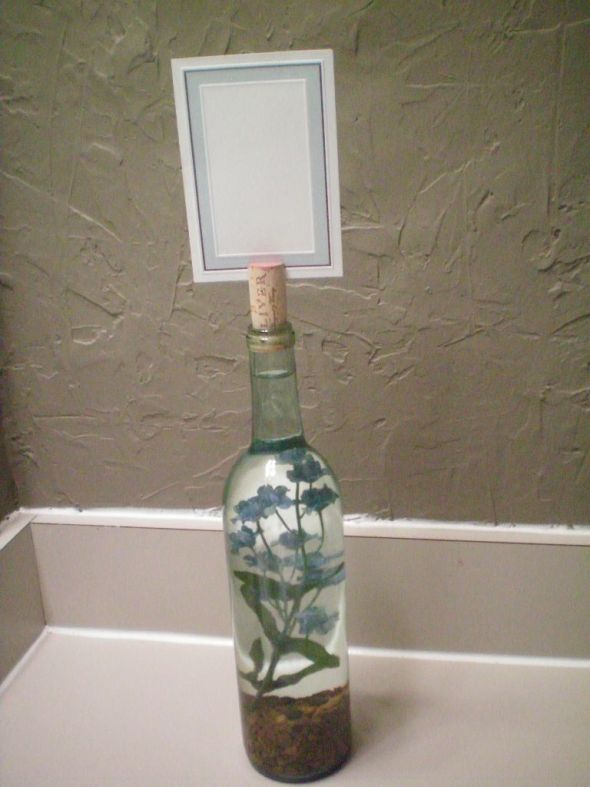 table card holder for a winery wedding Posted 2 years ago by miss vino 