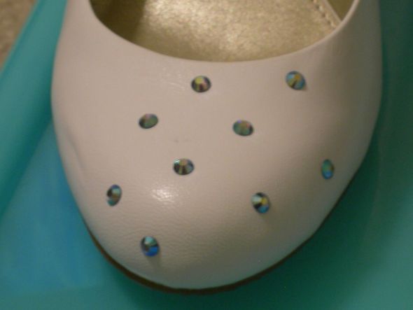 Update: Beautiful DIY shoe :  wedding dolly couture diy shoes DSCN1836