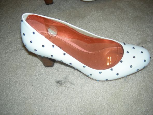 Update: Beautiful DIY shoe :  wedding dolly couture diy shoes DSCN1840