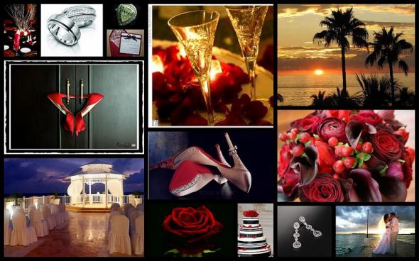 Red,Black, Silver, and Beach!