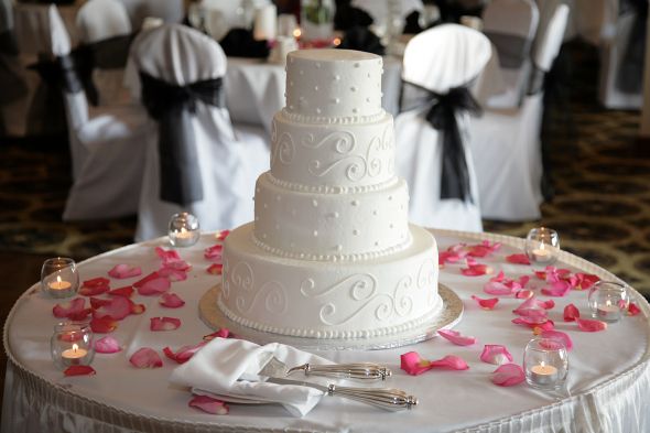 Are tulle chair sashes NOT modern looking? :  wedding 382