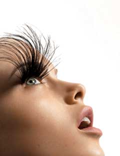 Post a pic of something that represents you! :  wedding Eyelashes