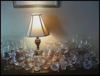 This is why I love Weddingbee.com.  Thank you bee, for your great idea!!!!! :  wedding Glassware