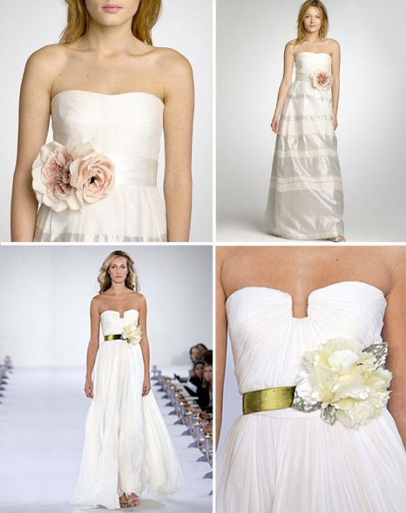 Must bridesmaid dresses cost significantly less than the bride's dress? : wedding dress bridesmaids budget Sash