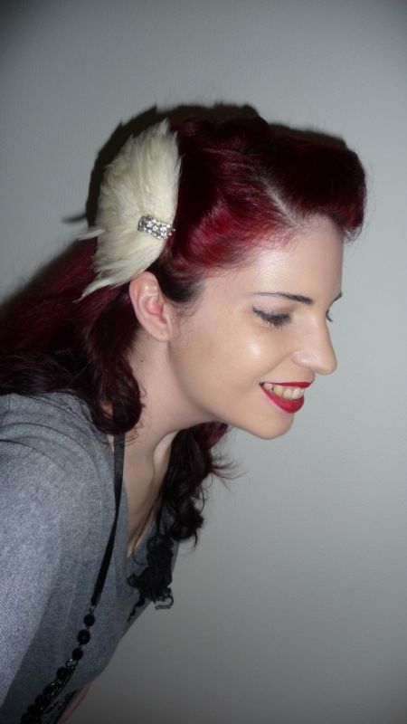 last hairtrial now perfect! pin-up inspired, with pics! : wedding Bestobg