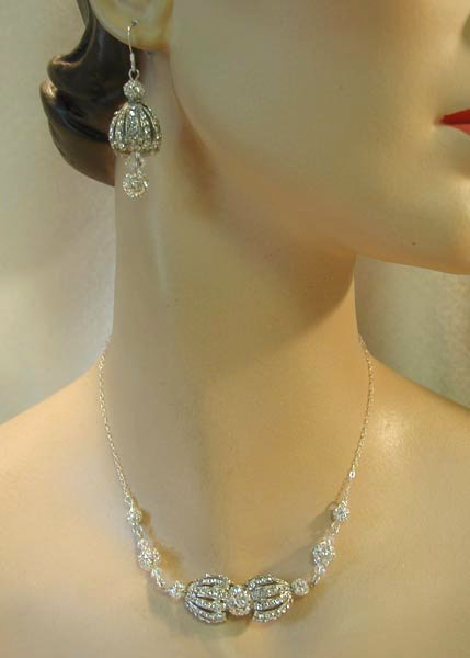 Which of these earrings would you choose? :  wedding Moonstruck Set