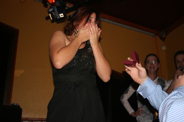 I was blindsided! :  wedding proposal ring new years Proposal