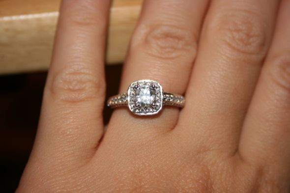 I was blindsided! :  wedding proposal ring new years Ring
