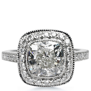 diamondideals.com?? (cannes custom bezel engagement ring) :  wedding cannes diamond ideals online shopping rings engagement e ring Ring 001