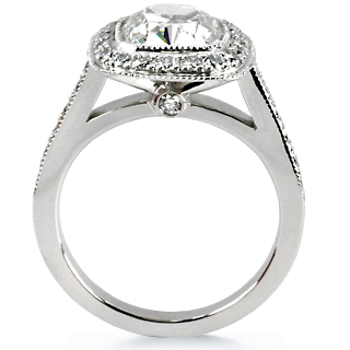 diamondideals.com?? (cannes custom bezel engagement ring) :  wedding cannes diamond ideals online shopping rings engagement e ring Ring 002