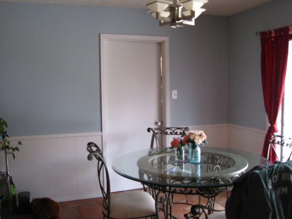 The elusive blue :  wedding decorating painting blue Silviewkitchencolor