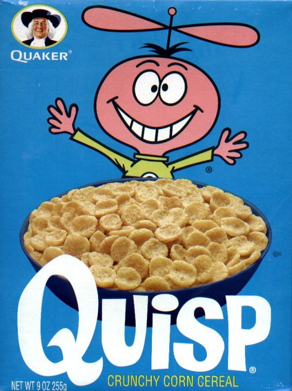 What Was Your Favorite Cereal? :  wedding Quisp Cereal