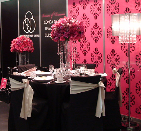 but with different flowers The other six tables will also have the black 