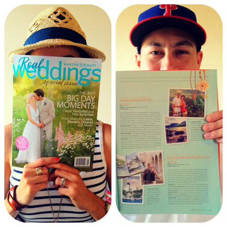 Martha published our honeymoon!