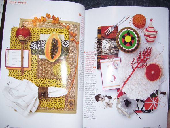 African inspred wedding? :  wedding intercultural wedding africa senegal reception 104 2203