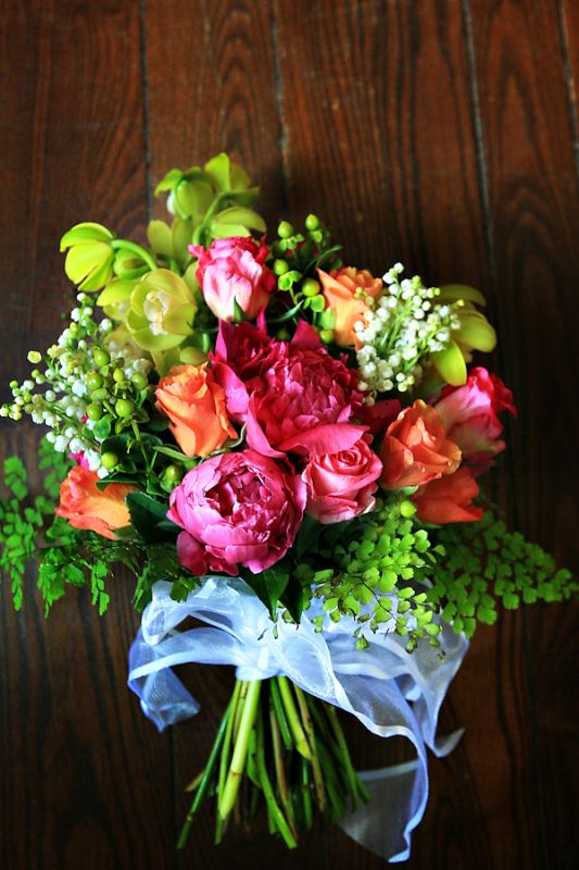 Are you having a white bouquet or a color bouquet? : wedding Flowers Bouquet With All Colors