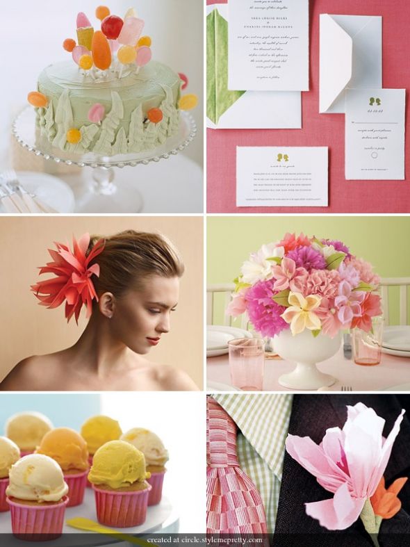 Post your inspiration board here! :  wedding inspiration board Inspirationboard Pinkpaper