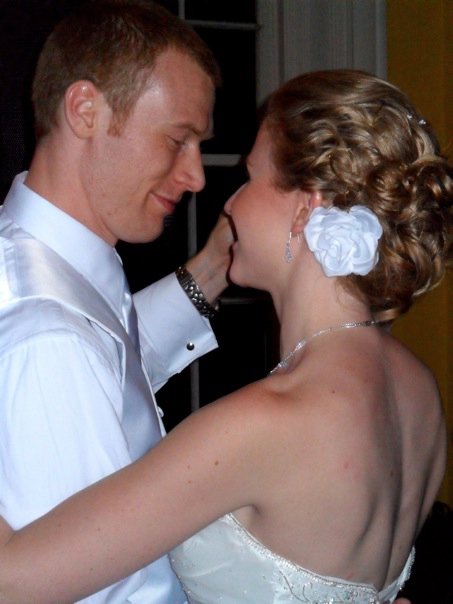 Hair for 23yr old bride- I want to look my age : wedding updo bridal hair half up 1 hair trial makeup trial nashville tennessee long hair no bangs Wed5