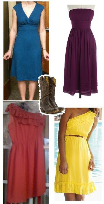 Mis-matched Bridesmaids? :  wedding DRESSES