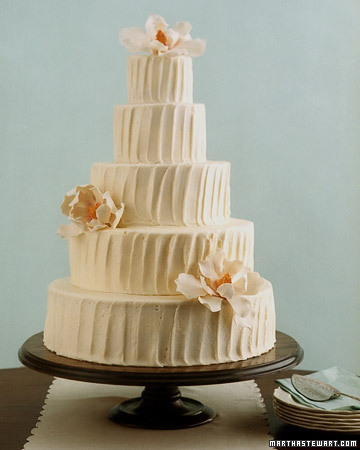 Who made their own cake? : wedding Cake