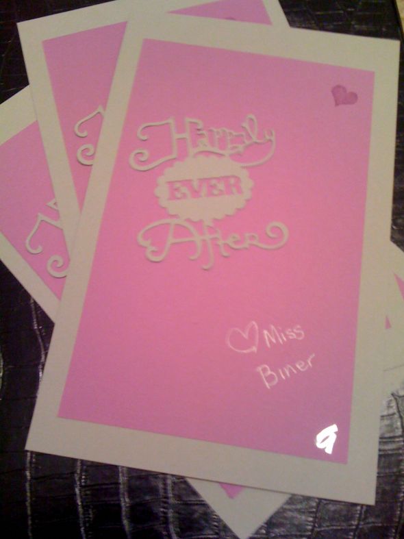 Show us your Valentine's Day Cards!! :  wedding valentines day card valentines day cards home made cards Iphone 290