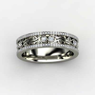 Thick Wedding Bands  Women on Wide Wedding Bands   Weddings Rings Store