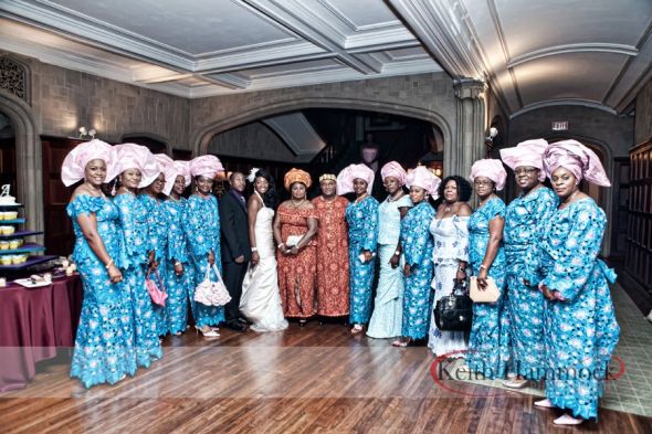 Finally!! My Urban Vintage Peacock Nigerian Wedding :  wedding Pic 9