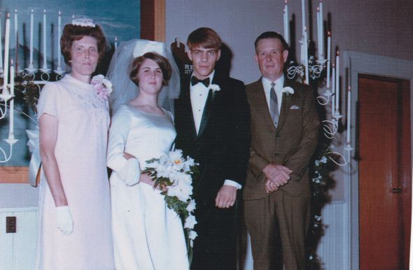 Do you have any pictures of your parents' wedding? : wedding 18 0011