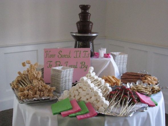 Is anyone doing or did anyone do a chocolate fountain? : wedding Chocolate Fountain
