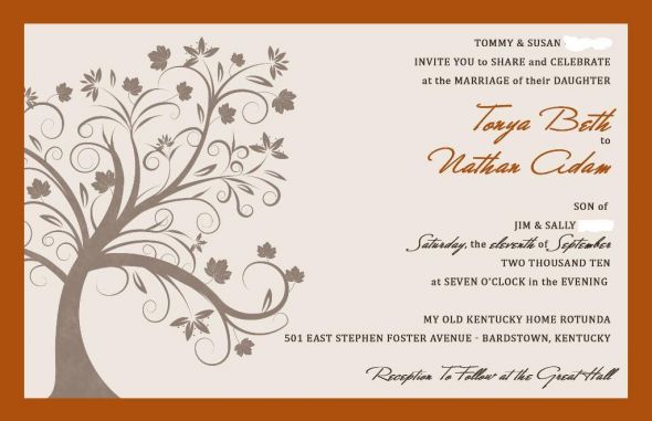 My Etsy Invites (pics) :  wedding invitations etsy Invite