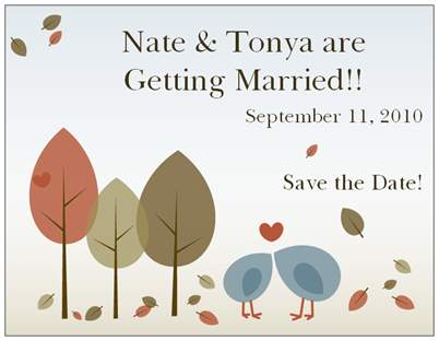 Just Ordered My Save the Dates! Pics Included! :  wedding save the date std postcards STD