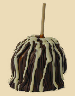 Edible Black and White Favors? :  wedding Apple Caramel Wh Choc