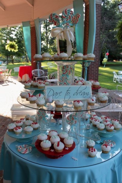 Cupcake Table Wedding
