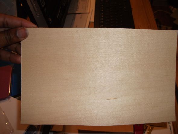 Mrs. Irish P's wood veneer invitations :  wedding Kl