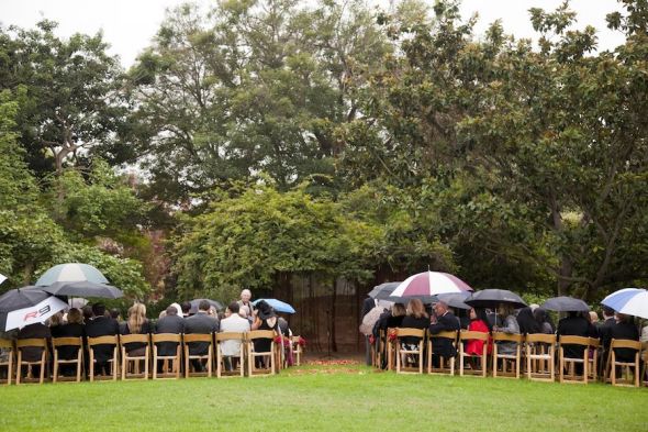 Outdoor Weddings. :  wedding outdoor ceremony rain weather Ceremony