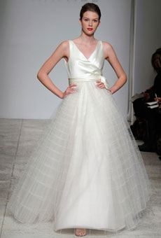 Anyone NOT having a strapless gown? Post pics! : wedding 003 Primary