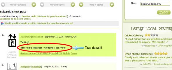 How to delete a photo :  wedding wb tips delete photo 5 Done