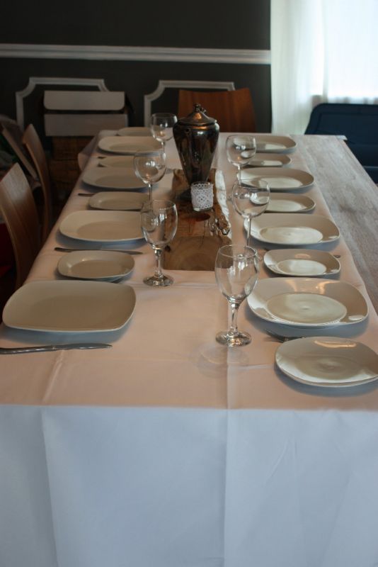 Long table questions and semi-freak out :  wedding long tables table barn reception lay out IMG 3423