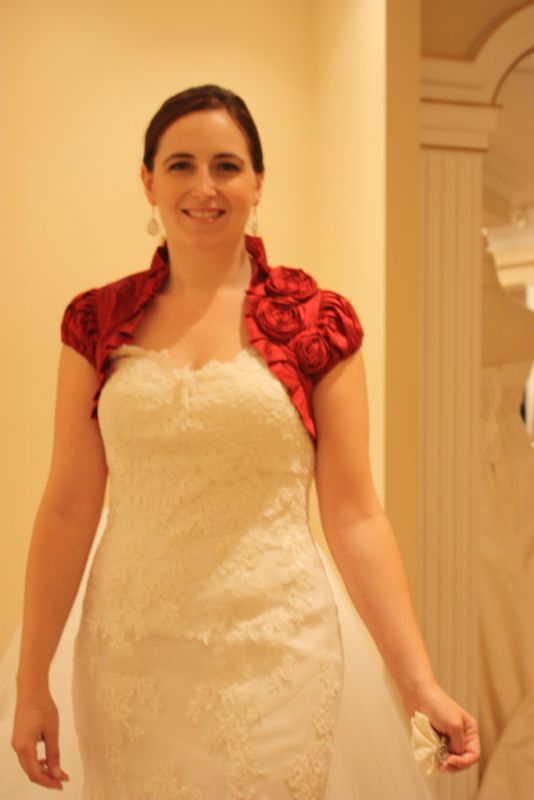 First fitting today! Yay! :  wedding IMG 3430