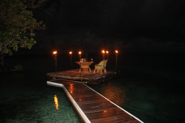 Back from our private island Belizean honeymoon! :  wedding belize honeymoon island Image00240