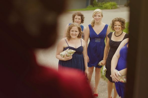 Anyone with wedding party non-matchy stuff? :  wedding bridesmaid dress wedding party match Veronica Dan 0651