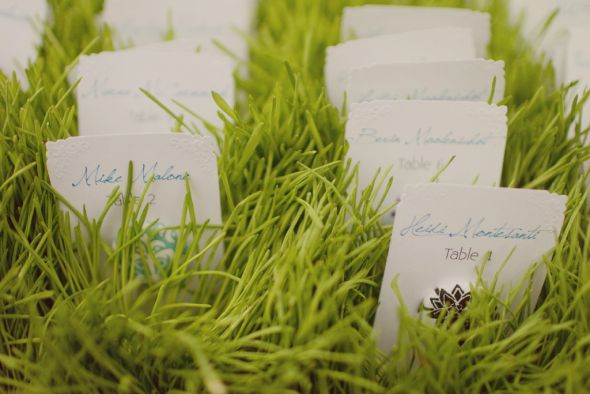 Post your escort card inspiration :  wedding escort cards place cards Veronica Dan 0839